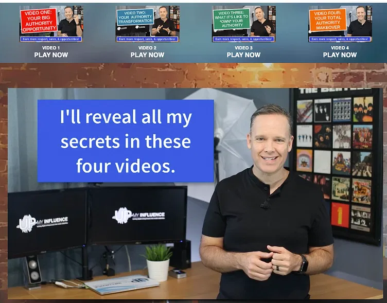 Watch my free 4-video series - no opt-in required: